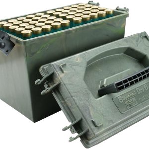 MTM Case-Gard SD1002009 Shotshell Dry Box 20 Gauge Gray 100 Shells