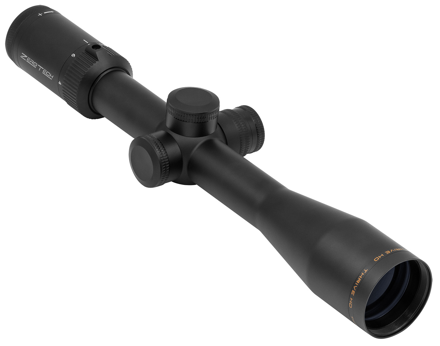 Zero Tech Optics TH4164FL-IR Thrive HD Black 4-16x 44mm 30mm Tube Illuminated FFP LR Reticle