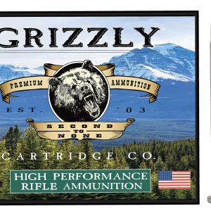Grizzly Ammo GC45/70+P5   45-70Gov+P 405gr Wide Long Nose Gas Check 20 Per Box/10 Case