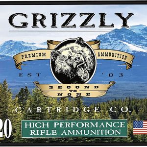 Grizzly Ammo GC45/70+P10 45-70Gov+P 525gr Full Metal Jacket Flat Point 20 Per Box/10 Case