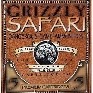 Grizzly Ammo GC416RG5 416Rigby 400gr Solid Brass 5 Per Box/10 Case