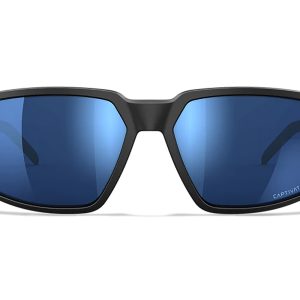 Wiley X AC6SRA09 Sierra M/L Blue Mirror Lens Polycarbonate Matte Black Frame