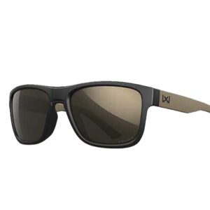 Wiley X AC6OVN14 Ovation Tungsten Mirror Lens Polycarbonate Matte Black w/ Tan Frame