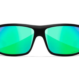 Wiley X ACOME22 Omega Green Mirror Lens Polycarbonate Matte Black Frame