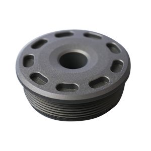 SilencerCo AC5390 Bravo Front Cap 30 Cal Fits Titanium Matte Black