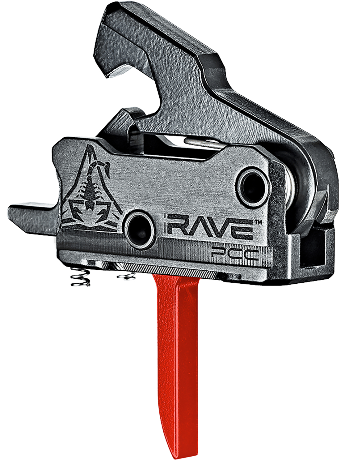 Rise Armament T017FPCCRED Rave Pistol Caliber Carbine Black/Red Single-Stage