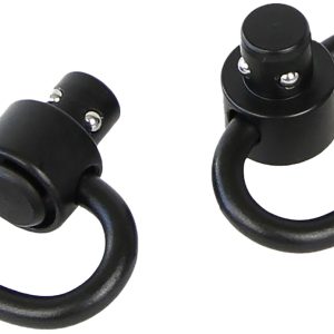 Bulldog BD884 Deluxe Push Button Swivel Black 1.25" Steel