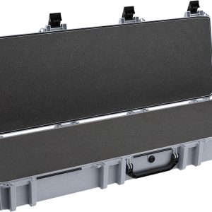 Pelican VCV8000000GRY Vault Double Rifle Case 53" Gray Polyethylene Foam Weather Resistant