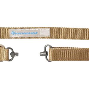 Blue Force Gear VCASPB100AACB Vickers Push Button Sling Coyote Brown Cordura