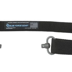 Blue Force Gear VCASPB125AABK Vickers Push Button Sling Black Cordura 36"-62" OAL Padded Rifle