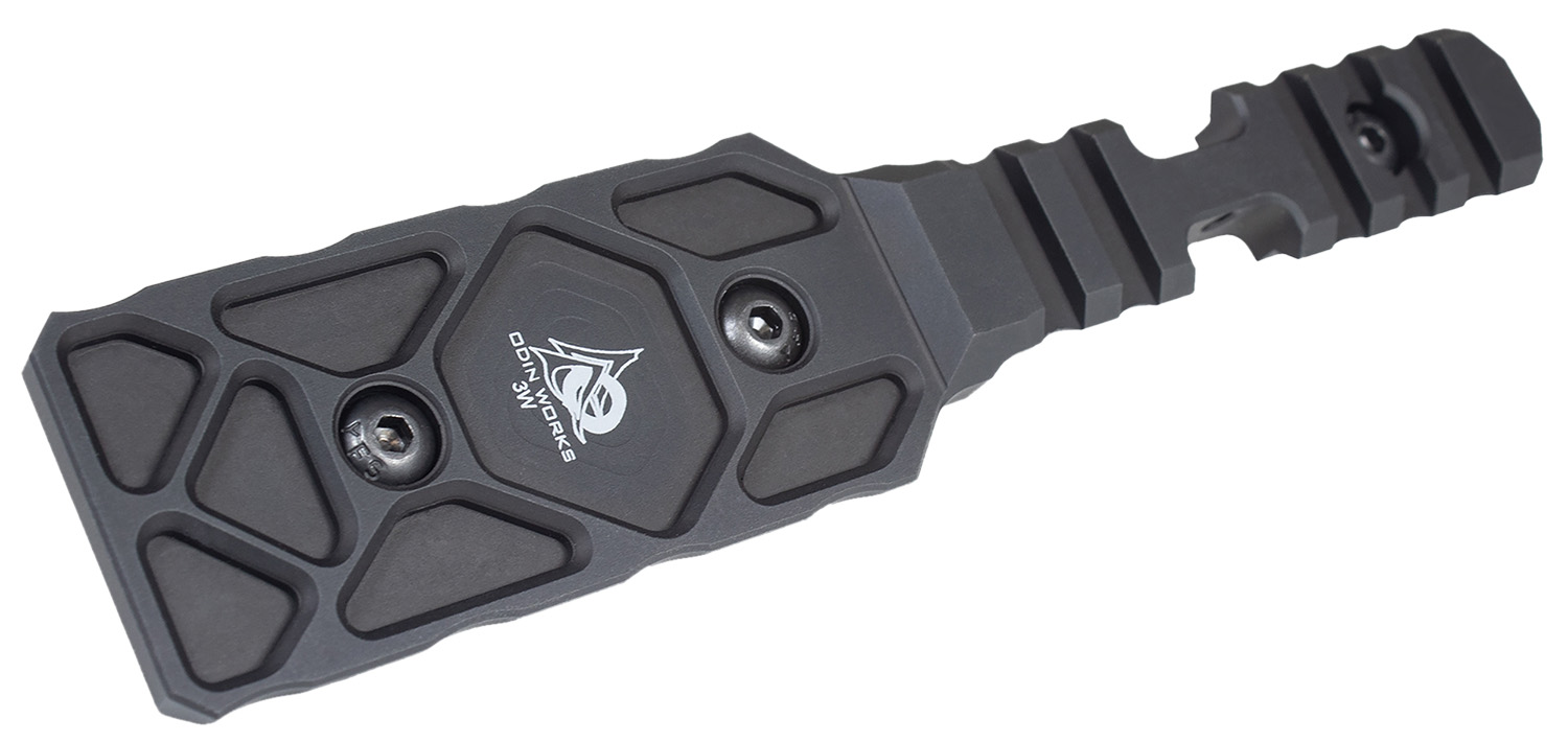 Odin Works ACCMLARCAMULTIRAIL M-LOK to Arca 3 Way Rail Black Aluminum