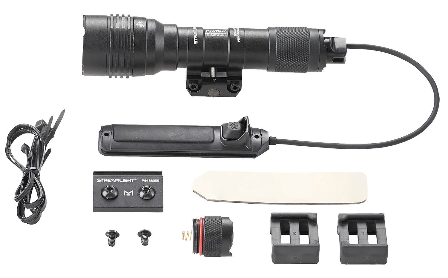 Streamlight 88071 ProTac HL-X USB Black 60-1000 Lumens MIL-STD M1913/M-LOK Mount