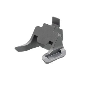 Tyrant CNC TDVP9EGREY Extended Magazine Release  9mm/40 S&W Fits Heckler & Koch VP9/VP40 Grey Aluminum