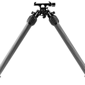 Mdt Sporting Goods Inc 114703BLK Mountain Bipod 2.70-15.80" High Black Carbon Fiber/Aluminum