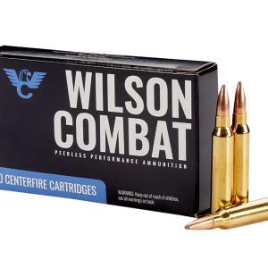 Wilson Combat A22365SBT 223Rem 65gr Sierra GameKing Spitzer Boat Tail 20 Per Box/10 Case