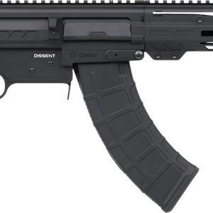 CMMG 86A950AAB Dissent BR47 7.62x39mm 10+1 16.10" Black Nitride Threaded Barrel, Black Armor Cerakote Aluminum Receiver w/Picatinny Rail, M-LOK Handguard, Magpul SGA Black Polymer Stock, Ambidextrous