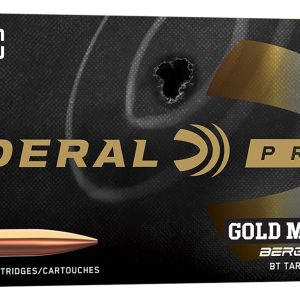Federal GM6ARCBT1 Gold Medal 6mmARC 108gr 20 Per Box/10 Case