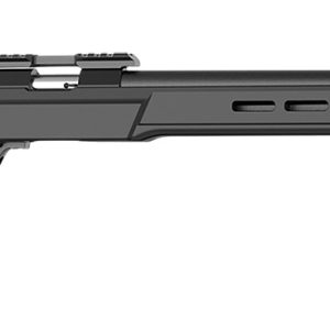 Retay USA ASD22-BLK-16 Asend Sporter 22 LR 10+1 16" Black Heavy Barrel, Black Chrome Receiver w/Picatinny Rail, Black Fixed Synthetic Stock