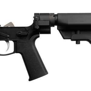 Shield Arms SA-SA15FB SA-15 Complete Lower Receiver Multi Aluminum Black Anodized B5 Systems Bravo for AR-15