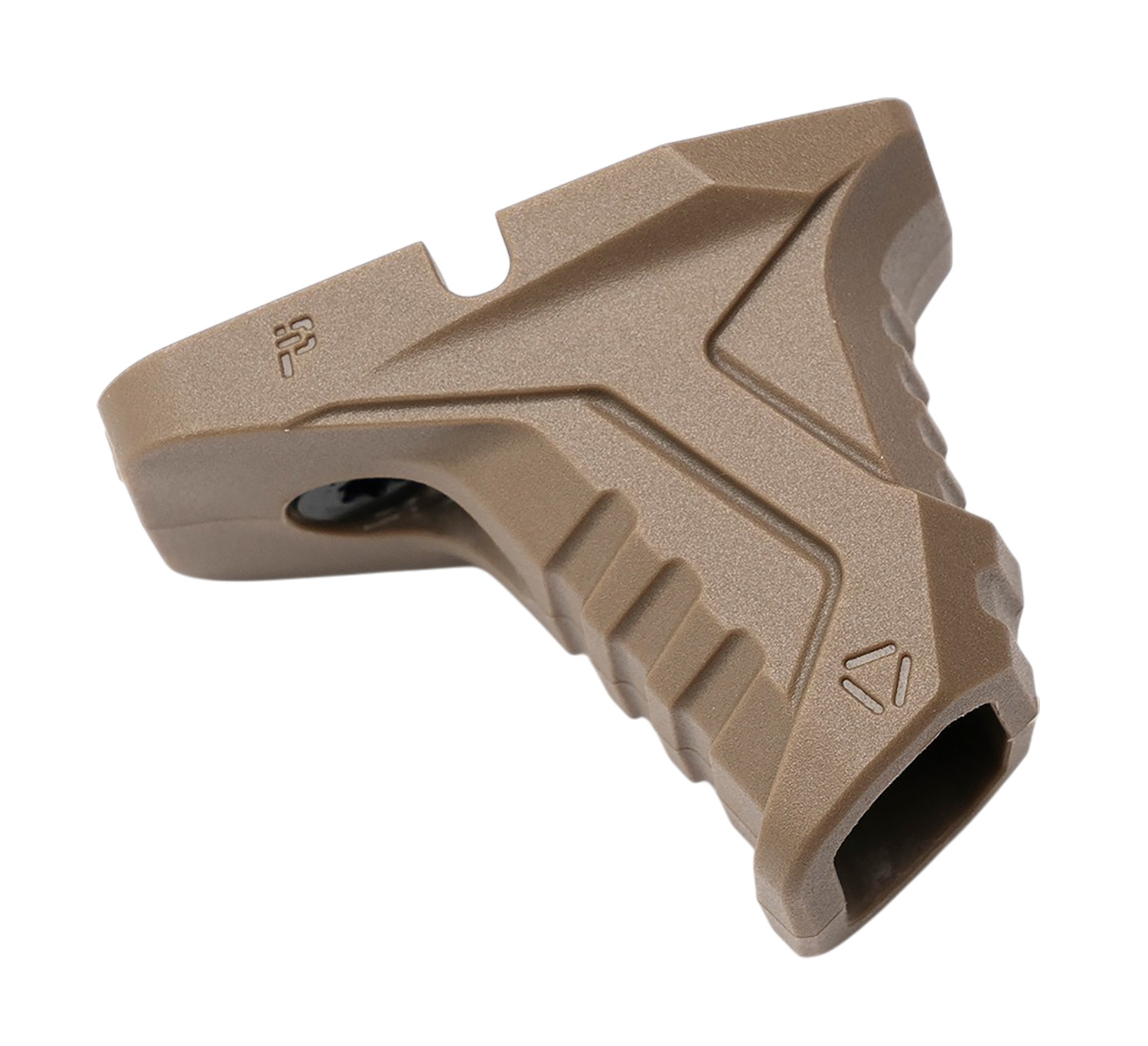 Strike Industries AR-CMS-MHS-FDE Mini Handstop Flat Dark Earth Polymer