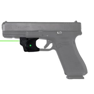 Viridian 9120091  E-Series Fits Glock 17/19/34/45/47 Green Laser Black Polymer Trigger Guard Mount