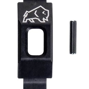 Tapco TAP22064  Trigger Guard Straight Black Aluminum For AR-15