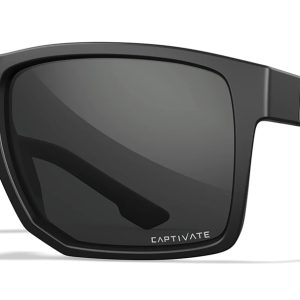 Wiley X AC6FND02 Founder Gray Lens Polycarbonate Matte Black Frame