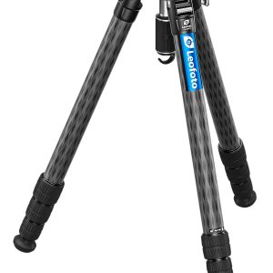 Leofoto Usa LM-364CX+YB-75LRC Carbon Fiber Tripod Black