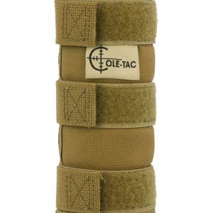 Cole-tac MP102 Metal Python Suppressor Cover Fits 6" Long Coyote Brown