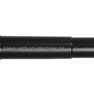 Lead & Steel Llc LS556MED-PIST-7.5 AR9 5.56NATO Government Profile Black Nitride Chrome Moly Vanadium