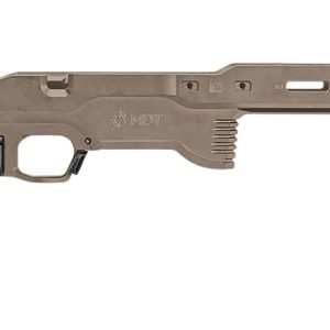 Mdt Sporting Goods Inc 114882FDE ACC Premier Gen2 Chassis System Cerakote Flat Dark Earth Aluminum Fits Ruger American Rimfire Right Hand