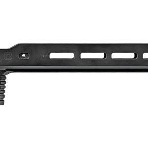 Mdt Sporting Goods Inc 114881BLK ACC Premier Gen2 Chassis Base Cerakote Black Aluminum Fits Ruger American Rimfire Right Hand
