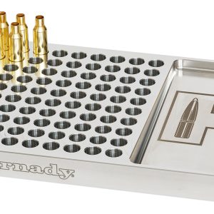 Hornady 480044 Reloading Block Red Aluminum Capacity 100rd Rifle Firearm