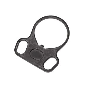 White Label Armory WLA-PAC-7003-05 Dual Loop End Plate Black AR-15