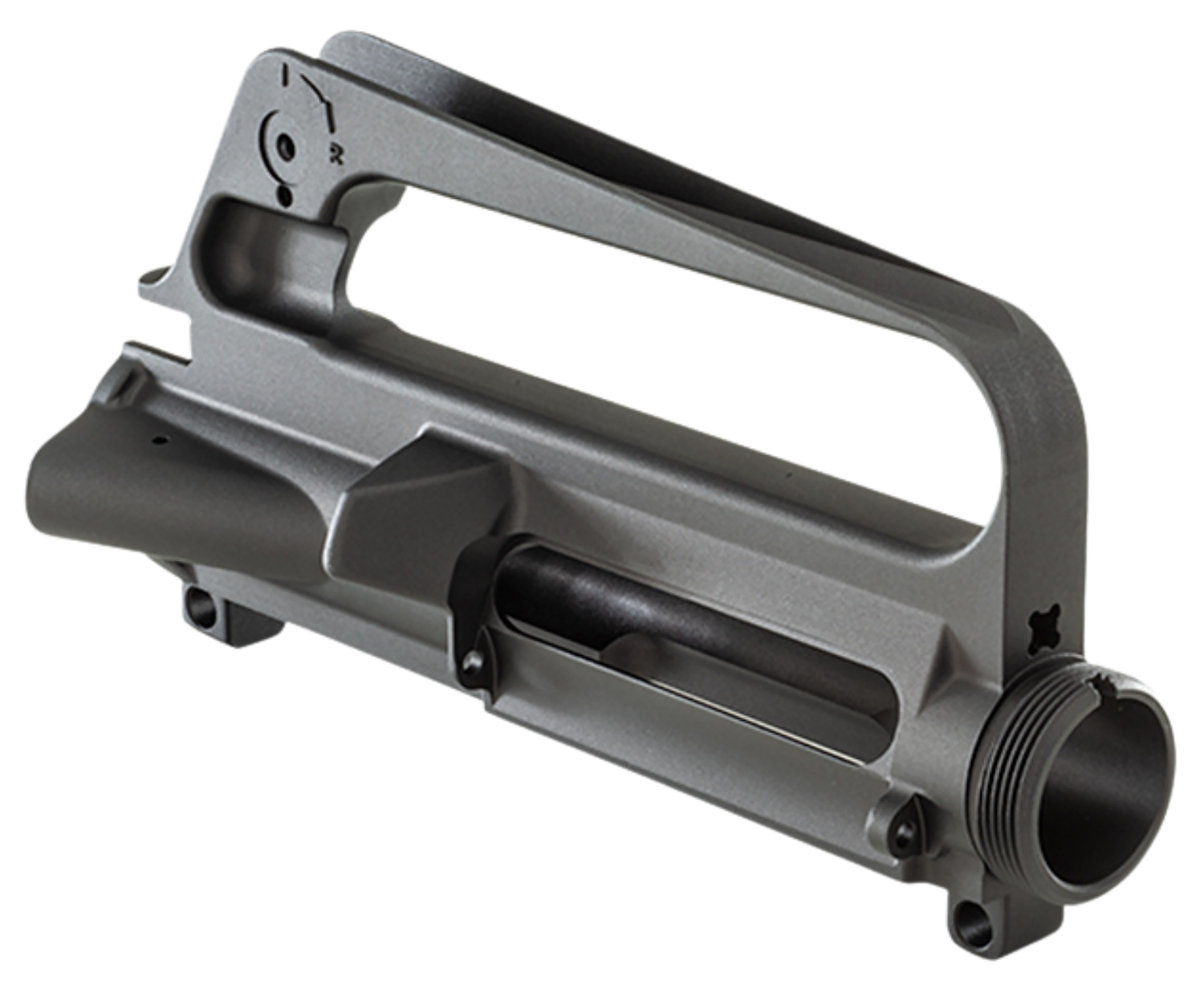 Luth-ar UR-01-E3-M4 A1 Stripped Upper Receiver 223/5.56mm Aluminum Black Hardcoat Anodize Receiver