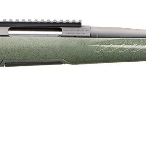 Glenfield 52003 Model A Full Size 270 Win 4+1 20" Matte Black Threaded Barrel, Matte Black Alloy Steel Receiver w/Picatinny Rail, Moss Green Splatter Fixed Synthetic Stock, Thread Protector