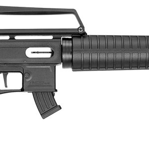 Derya Firearms TM22.FEAT.18 TM22 Feather 22 LR 10+1 18" Black Threaded Barrel, Black Anodized Aluminum Receiver w/Picatinny Rail, Black Adjustable Polymer Stock, Black Polymer Grip