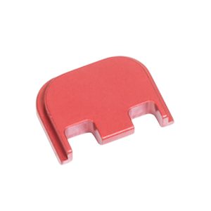 Timber Creek Outdoors GL43XSCPR Glock 43X/48 Slide Cover Plate Red Aluminum