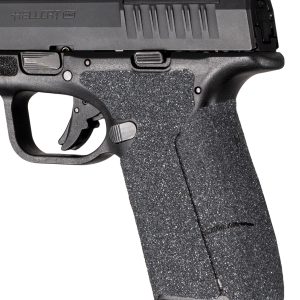 Hogue 18369 Wrapter Black Adhesive Rubber Fits Springfield Armory Hellcat Pro Fits Pistol