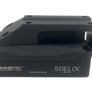 Kinetic Development Group SID5-220 Sidelock Trijicon MRO Mount Black Aluminum Compatible w/ Trijicon MRO/Trijicon MRO Patrol/Burris RT-1X