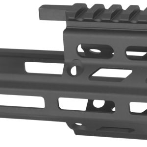 Kinetic Development Group STR5-MK2-010 SRX3 MK2 Stribog Rail Extension Black Aluminum Compatible w/ Stribog SP9 Models w/ MLOK Receivers