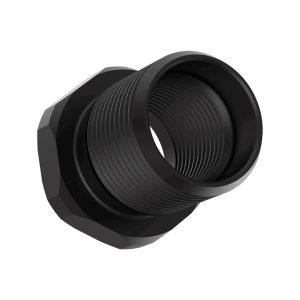 Liberty Precision Machine LPM-2022 Thread Adapter Fits 1/2"x28 to 5/8"x24 Stainless Steel Black