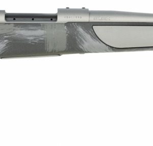Weatherby VC38308NR2T Vanguard Shadow 308 Win 4+1 22" Carbon Gray Cerakote Threaded Barrel, Carbon Gray Cerakote Steel Drilled & Tapped Receiver, Black w/Gray & White Accents Monte Carlo Stock