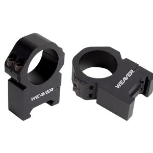 Weaver Mounts 48381 Precision Black Aluminum 1" Tube Medium