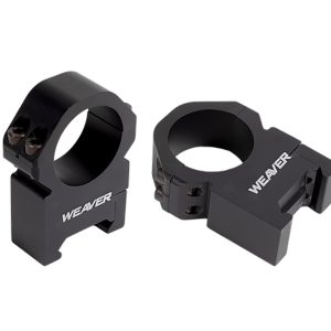 Weaver Mounts 48382 Precision Black Aluminum 1" Tube High