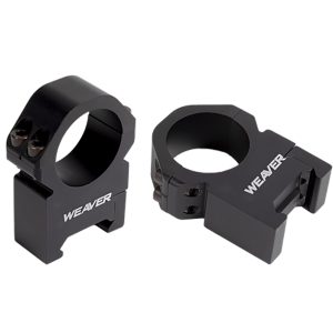 Weaver Mounts 48386 Precision  Black Aluminum 30mm Tube Medium