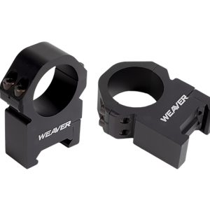 Weaver Mounts 48387 Precision Black Aluminum 30mm Tube High