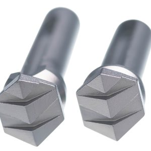 Tyrant CNC TDAR15TPGREY Takedown Pins Enhanced AR-15 Grey Aluminum