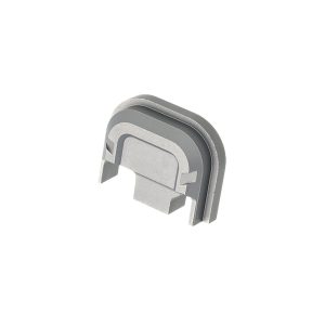 Tyrant CNC TDG14SPGREY Slide Cover Plate  Chevron Design Glock Gen1-4 Grey Aluminum