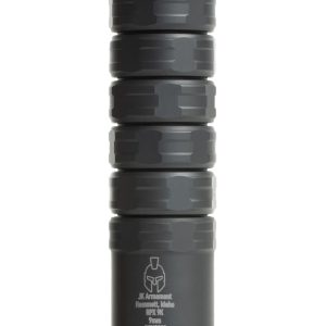 Jk Armament JK155RPX9K RPX 155 9mm 1.55" Black Aluminum/Titanium 1/2"x28